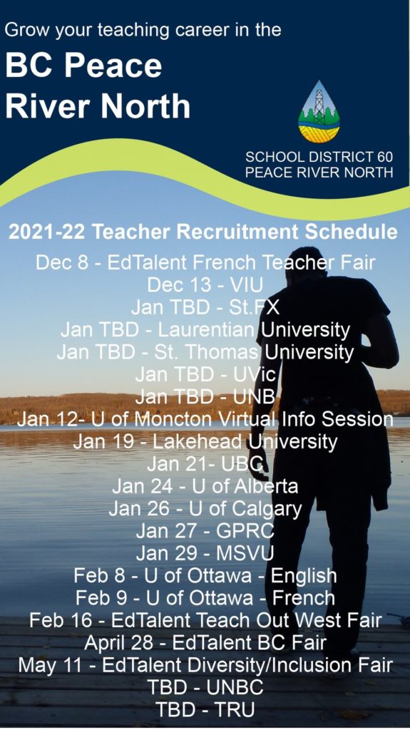 recruiting dates for 2022