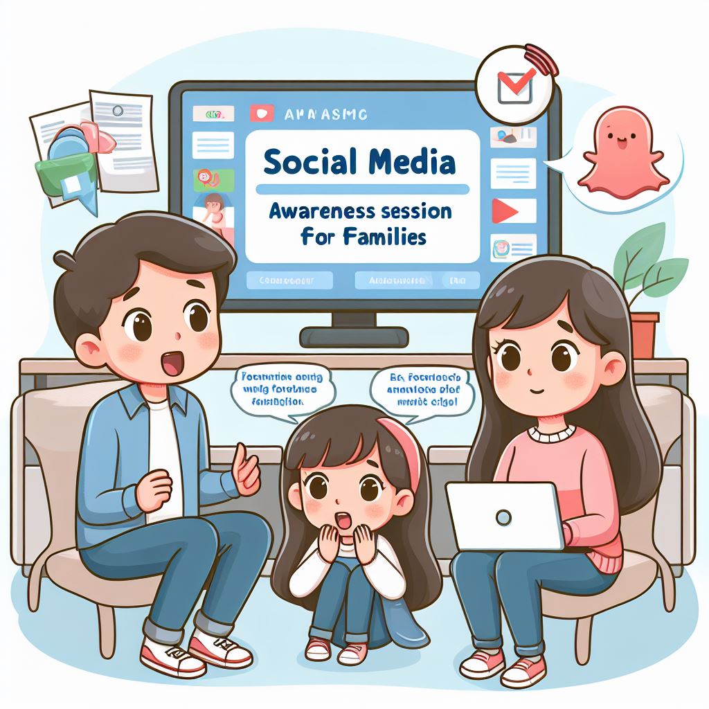 Social Media Awareness - Family Sessions - Peace River North - School