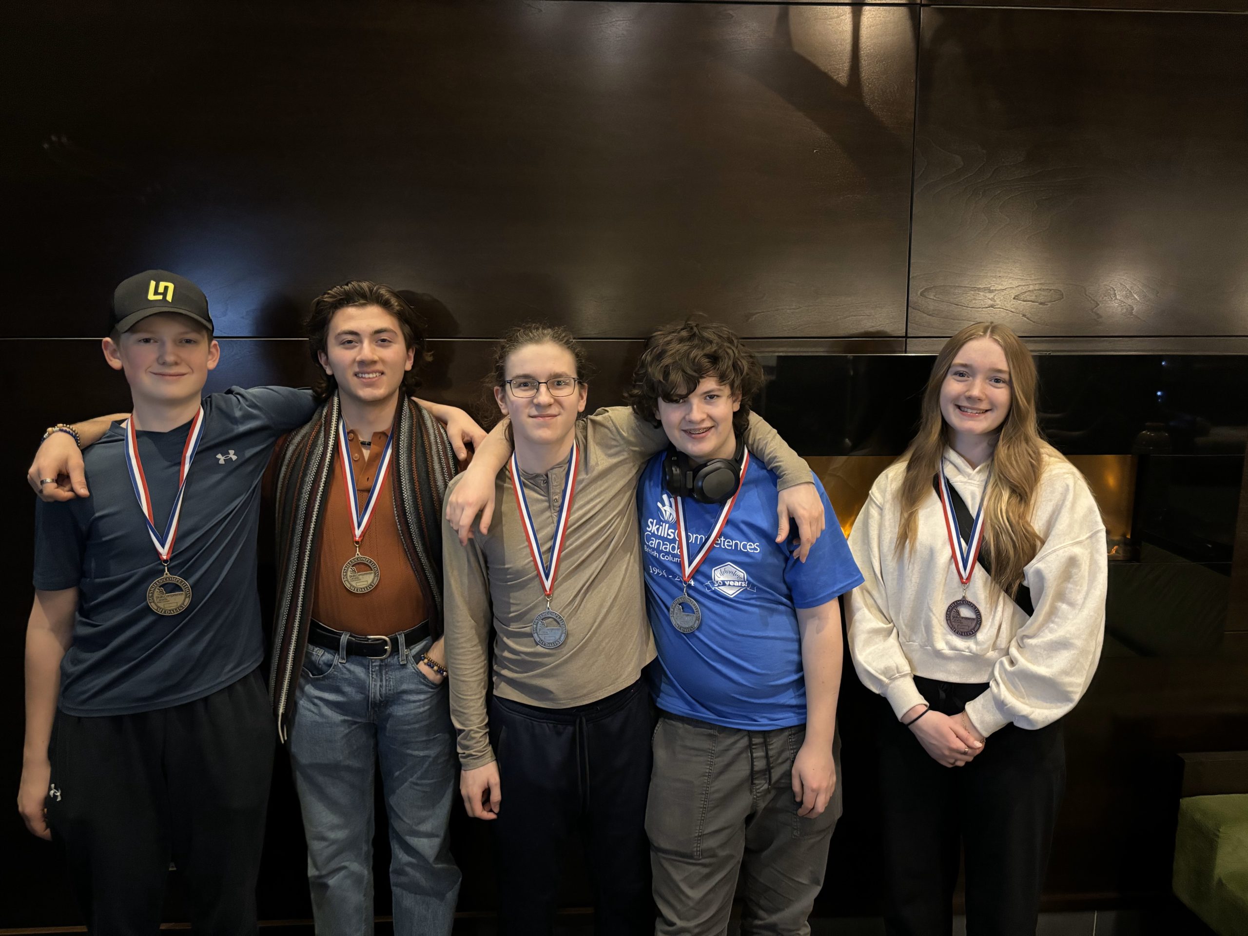 Skills Canada BC 2024 NPSS Medalists